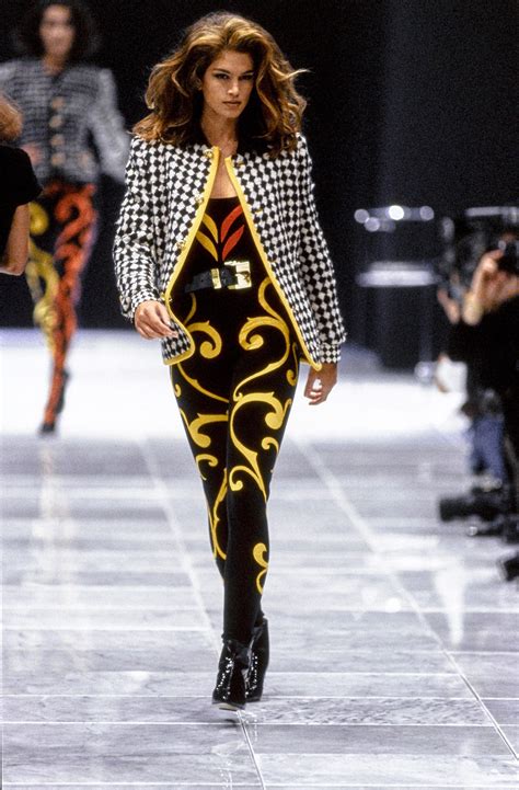 versace fall 1991|gianni versace models.